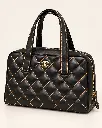 Luxe zwarte gewatteerde handtas-6.webp