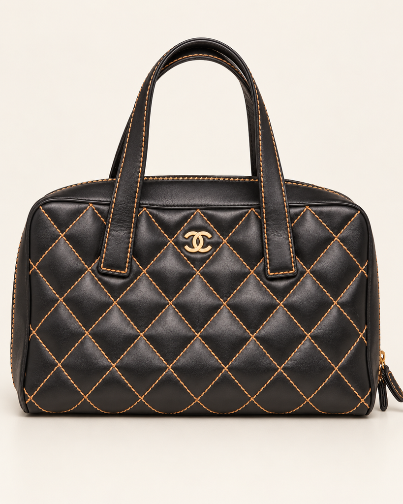 Chanel Wildstitch Bowling Bag